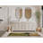 Chicago 84 " W Freestanding Standard Free Standing Single Double Vanity Bathroom Vanity With Quartz Top