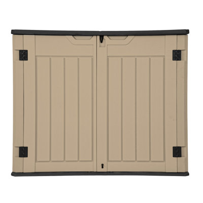 Boîte de rangement en résine l 4,25 pi x P 2,4 pi - 270 gallons