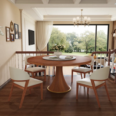 Ensemble de table de salle à manger 5 pièces Mid-Century