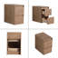 Armoire de salle de bain murale 12/24 po, 2 tiroirs à fermeture douce, chêne imitation-891076551