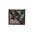 Floral Hummingbird Stained Glass Window