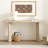 Stylish Bridgeman with Pine Veneer and Geometric Legs, Ideal for Living Room, Study, Dining Room and Various Residential Spaces-1157332269
