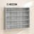 Gray Wall-Mounted Display Case Perfect For Model Cars-581999600