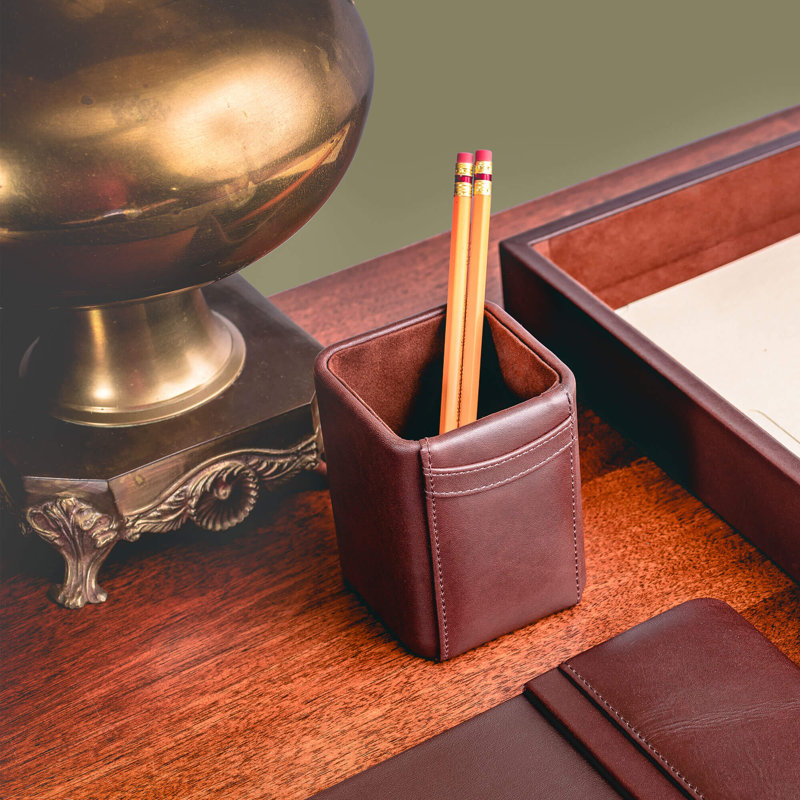 Bramfield Leather Pen Holder