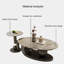Table ovale moderne et luxueuse-105842877-105842876