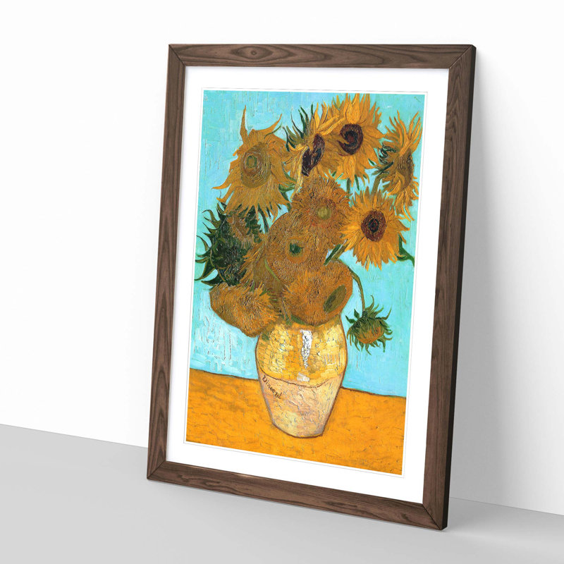 Vincent Van Gogh - Single Picture Frame Painting, Walnut
