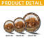 Panneaux de vitraux Sleeping Highland, attrape-soleil pour la décoration de fenêtre-506009434