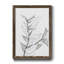 Charcoal Foliage I - Impression de cadre photo sur papier-862589818-862589823