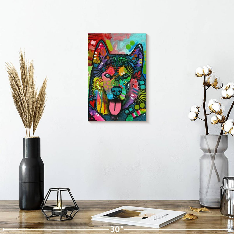 Brampt Husky 2021, 12" H x 8" W
