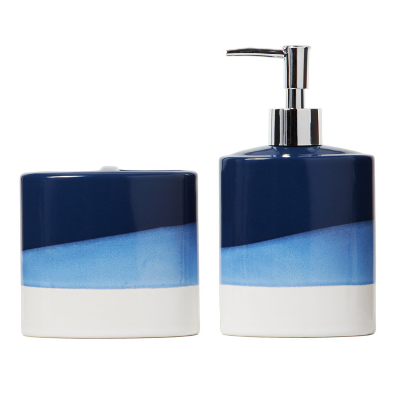 Brooklet Ceramic / Porcelain Toothbrush Holder