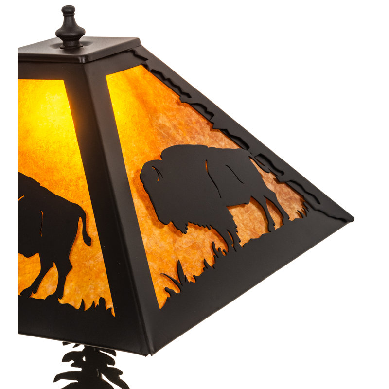 21" High Buffalo W/Lighted Base Table Lamp