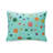 Raining Pom Poms Turquoise Comforter Set with 2 Decorative Pillows-30939434