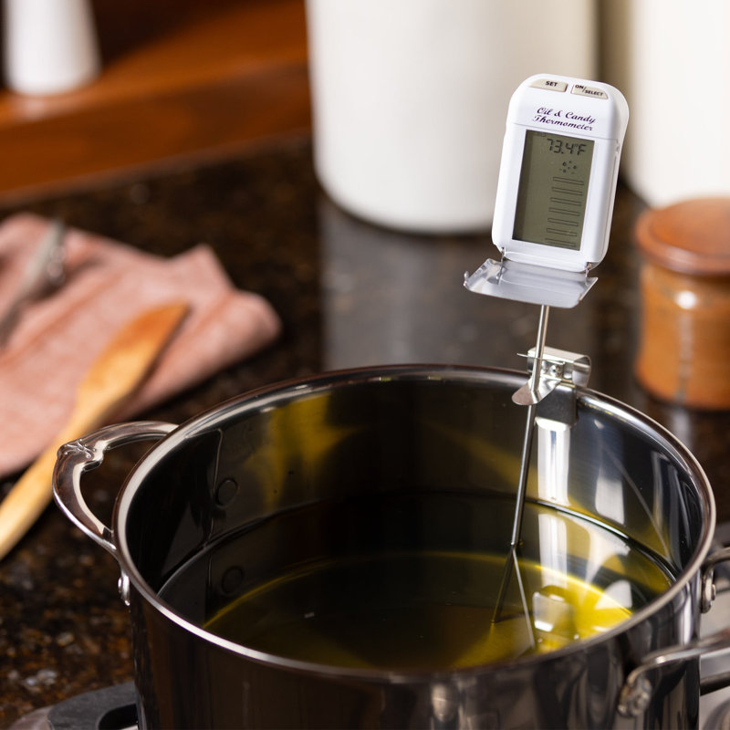 Thermomètre numérique à bonbon et à friture