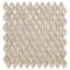Barite 7/8" x 1-5/8" Diamond Glass Mosaic