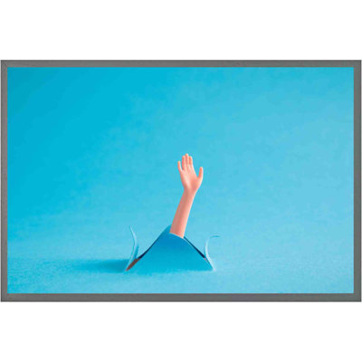 Yeldell Paper Swimming Single Picture Frame Wall Art