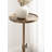 Bill Traditional Adjustable-Height Metal Pedestal Table