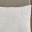 Édredon 3 pièces en chenille de coton - très grand / très grand, décor de feuilles, style chambre à coucher de plage, chenille très grand, thème, chambre à coucher Coastal House,-131376162