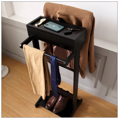 Portemanteaux portatifs avec porte-vêtements