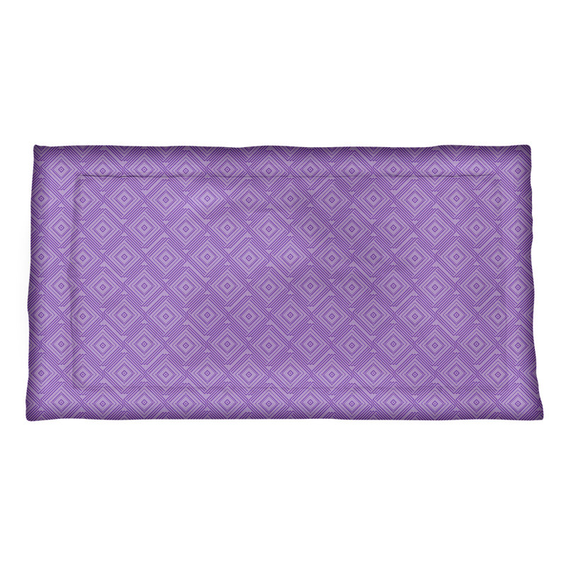 Taie décorative Katelyn Elizabeth, Microfibre, Très grand, Mauve