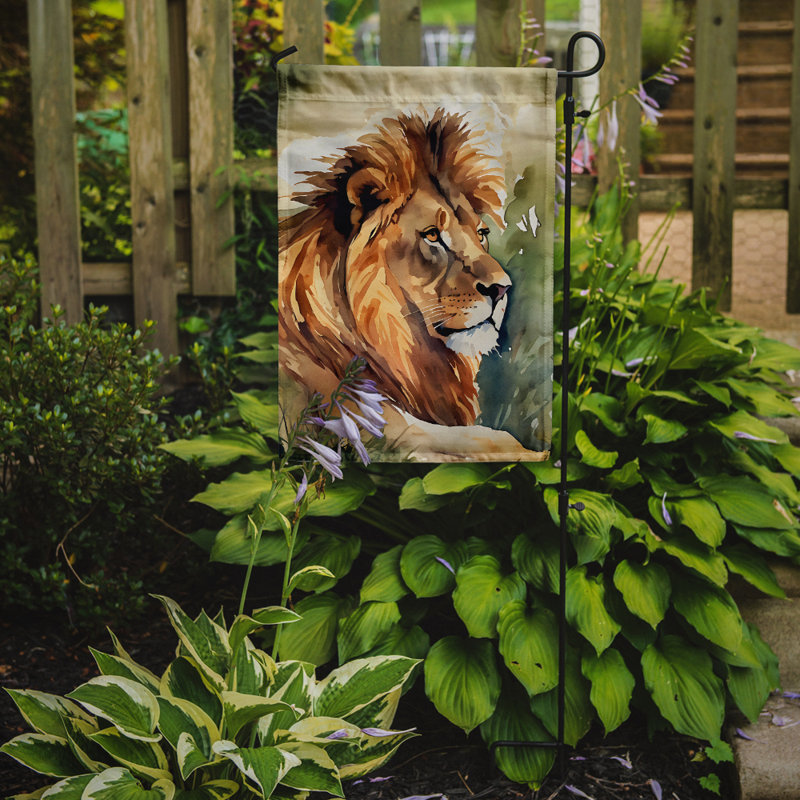 Drapeau du jardin du lion