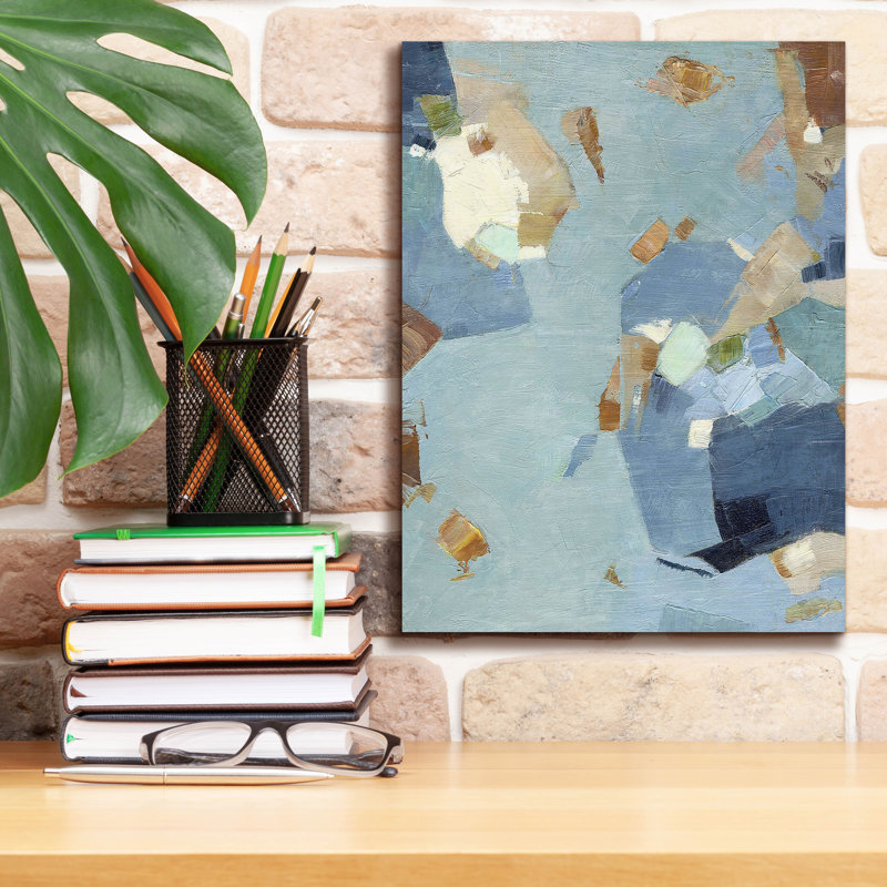  «Blue Moon» par Suzanne Nicoll, art mural sur toile, 12 po x 16 po, H 16 po x l 12 po