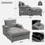 Chaise moderne surdimensionnée avec repose-pieds-1556340454