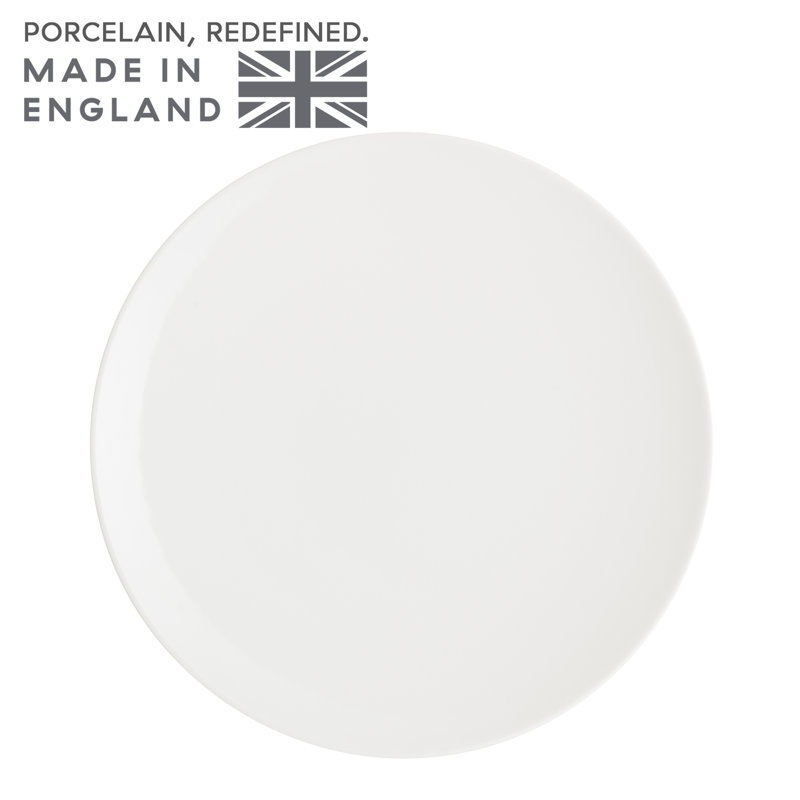 Porcelain Classic White Dinner Plate