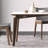Modern simple rock plate light luxury dining table sets