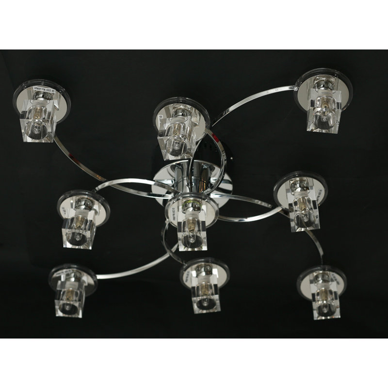 Southbridge Glass Semi Flush Mount