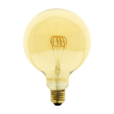 5W E27 Dimmable LED Vintage Edison Globe Light Bulb Amber