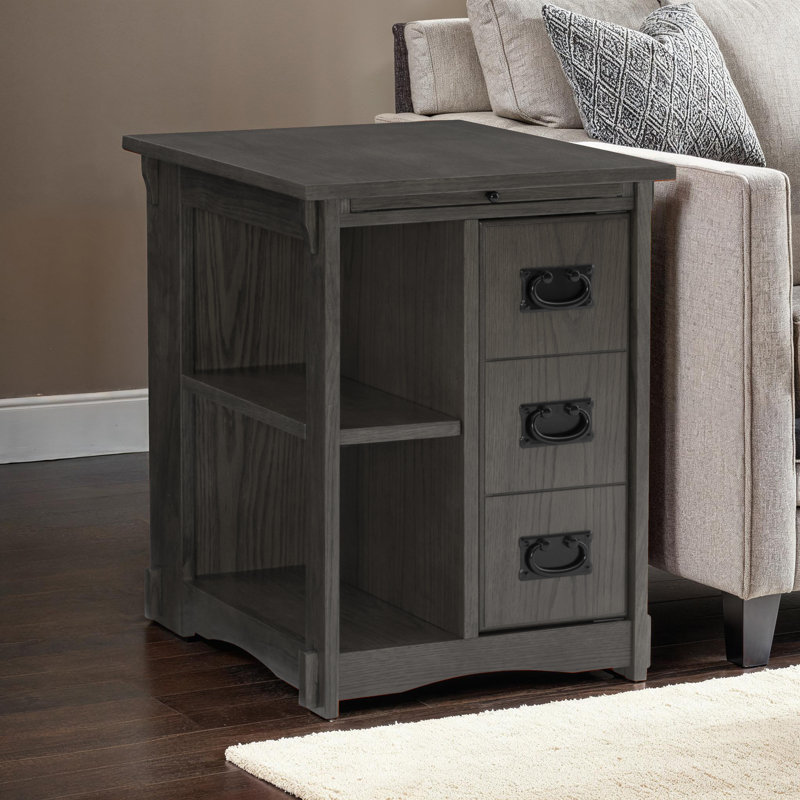 Table de bout Kraatz, Gris