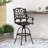 Creigh Metal Outdoor 29.5'' Bar Stool