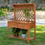 Banc de rempotage en bois
