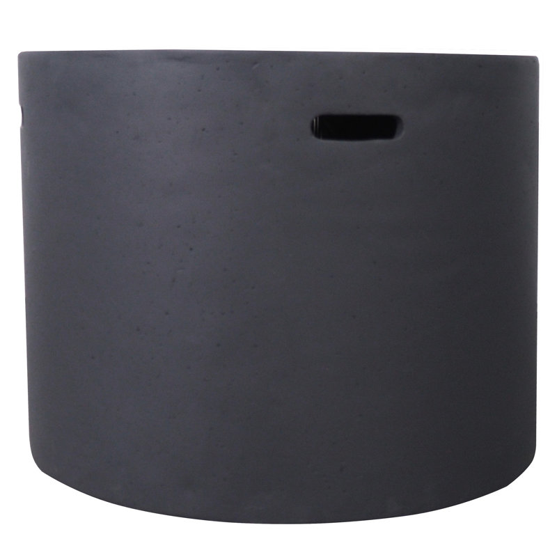 40,000 Fire Table, 31.78 Inches High, Dark Grey, Simple Install Here High Pit, , No Assembly Work