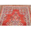 Tapis rouge rétro traditionnel 3 x 5