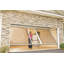 Écran de porte de garage l 6 pi x H 7 pi avec porte de passage-102062399-102062395