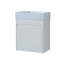 Ensemble de meuble-lavabo simple mural 18,11 po Gissela