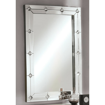 Siobhan Glass Flat Wall Mirror
