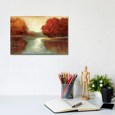 Vanilla Sky 1 Piece Wrapped Canvas Painting