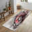 High-Quality Soft Pile Printed Rug Featuring a Unique and Intricate Floral Design for a Sophisticated Touch in Any Room Decor-926534016