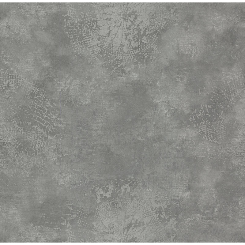 Merkley Non-Pasted Abstract Wallpaper Roll, Charcoal