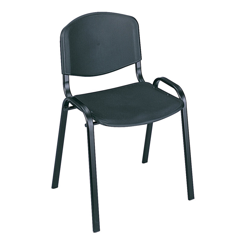 Chaise empilable, Noir