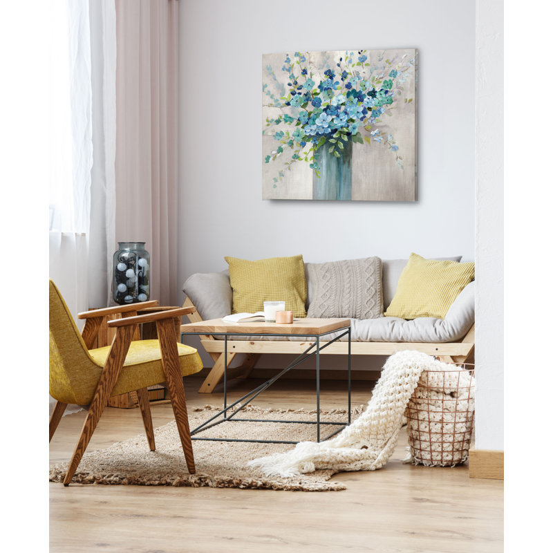 «Sea Isle Wildflowers», reproduction sur toile, H 32 po x l 32 po x P 1,5 po