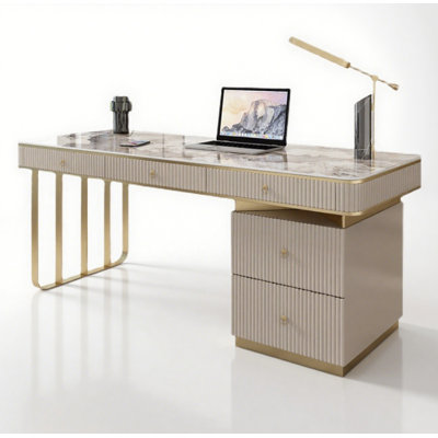 Bureau léger avec 5 tiroirs