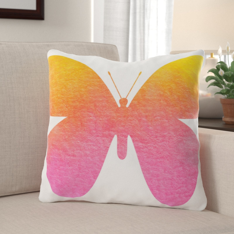 Coussin décoratif Dietrick, Microsuède, Intérieur