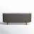 Colour 67" L x 31" W Fluted Freestanding Soaking Acrylic Bathtub with Chrome Drain and Overflow-90948244