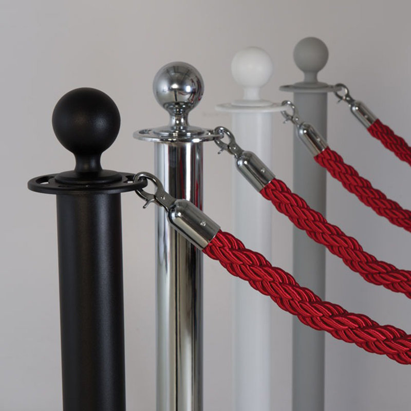 Corde de chandelier rouge torsadée