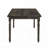 Weathered Grey Dining Table with Turned Wood Legs – Rectangular Top