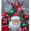 Grande couronne de père Noël