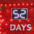 5ft Lighted Christmas Countdown Sign